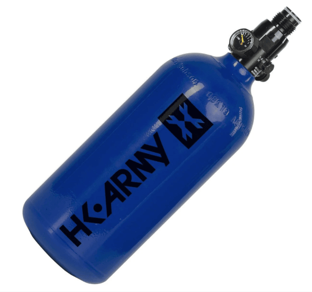 HK Army 48ci 3K Aluminum HPA Tank w/ Regulator - Blue (Empty) - Airsoft HPA Tanks
