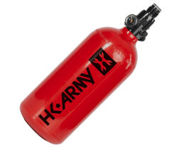 HK Army 48ci 3K Aluminum HPA Tank w/ Regulator - Red (Empty)