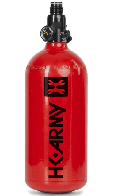 HK Army 48ci 3K Aluminum HPA Tank w/ Regulator - Red (Empty) - Airsoft HPA Tanks - view 2