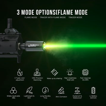 FLARE TRACER UNIT (MONO) - Airsoft Tracer Unit - view 3