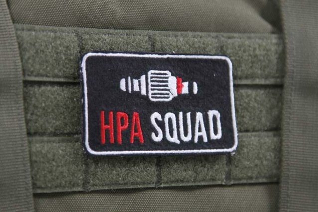 Velcro airsoft patch - HPA SQUAD - Airsoft Patches