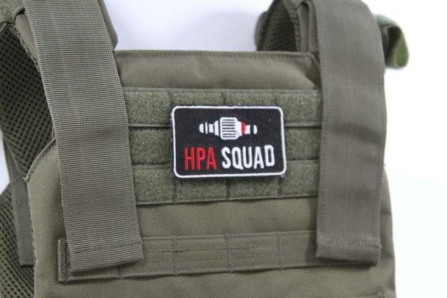 Velcro airsoft patch - HPA SQUAD - Airsoft Patches - view 2