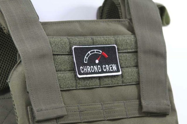 Velcro airsoft patch - chrono crew - Airsoft Patches - view 2