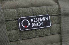 velcro airsoft patch - respawn ready