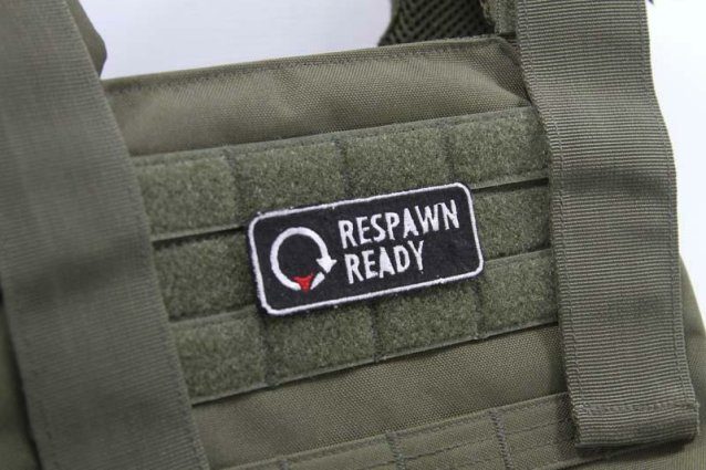 velcro airsoft patch - respawn ready - Airsoft Patches - view 2