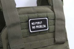 velcro airsoft patch - no pyro? no problem.