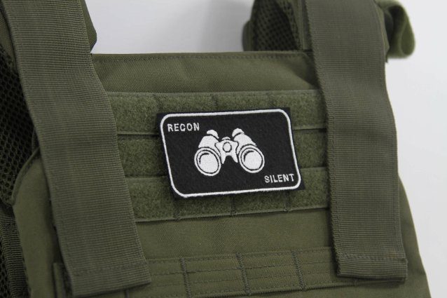 velcro airsoft patch - RECON SILENT - Airsoft Patches - view 2