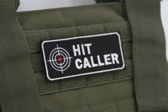 velcro airsoft patch - HIT CALLER