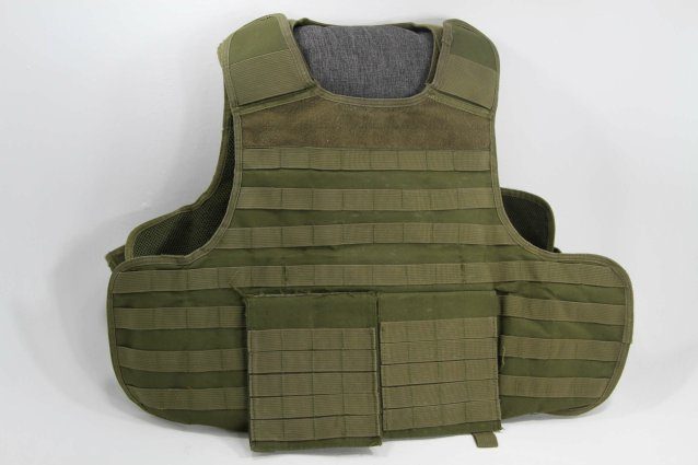 used - nuprol plate carrier green - Used Airsoft Equipment