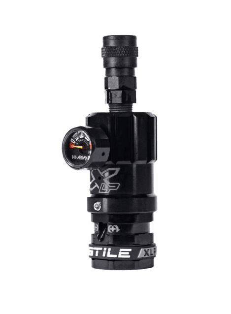 HK Army Hostile XLP Regulator - Top Port - Black - Airsoft HPA Regulators