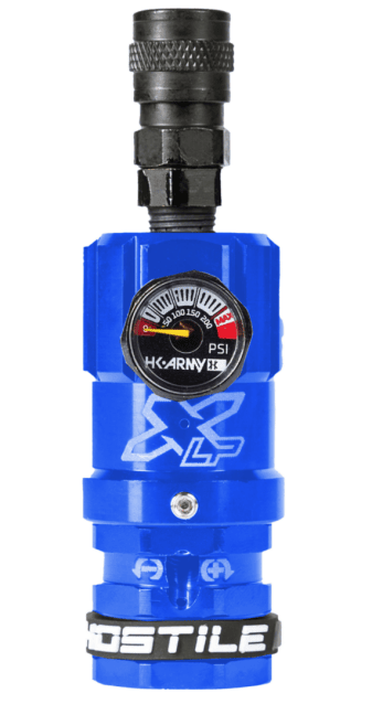 HK Army Hostile XLP Regulator - Top Port - Blue - Airsoft HPA Regulators