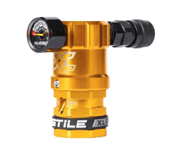 HK Army Hostile XLP Regulator - Side Port - Gold