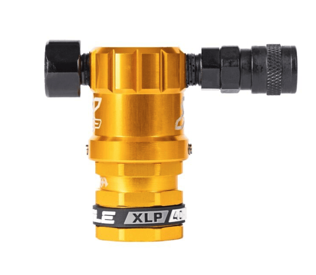 HK Army Hostile XLP Regulator - Side Port - Gold - Airsoft HPA Regulators - view 4
