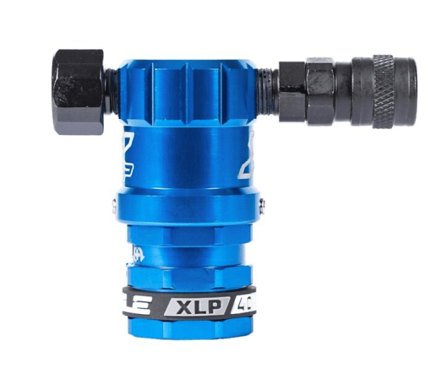HK Army Hostile XLP Regulator - Side Port - Blue - Airsoft HPA Regulators - view 4