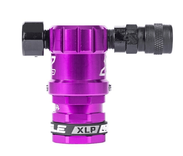 HK Army Hostile XLP Regulator - Side Port - Purple - Airsoft HPA Regulators - view 3