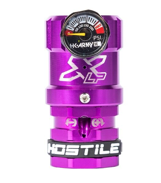 HK Army Hostile XLP Regulator - Side Port - Purple - Airsoft HPA Regulators - view 4