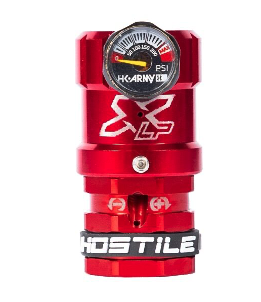 HK Army Hostile XLP Regulator - Side Port - Red - Airsoft HPA Regulators - view 4