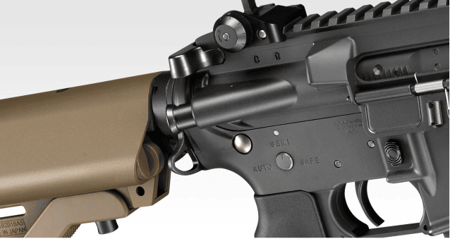 Tokyo Marui MK18 Mod 1 GBB Airsoft Rifle With Z System Black / Tan - Tokyo Marui - view 2