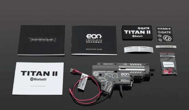 Gate EON Complete V2 Gearbox with TITAN II Bluetooth® - 350 FPS / 1.2J (Front Wired) - Airsoft Gear Boxes - view 2