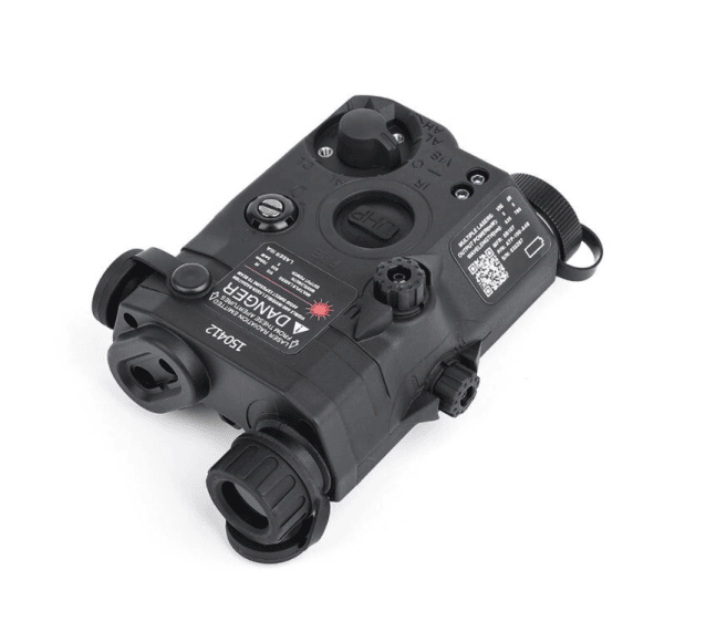 Rebel LA-PEQ-15 (Red Laser / IR Laser / White Light/ Strobe) - Black - Airsoft Torches & Laser Units