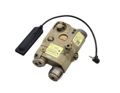 Rebel LA-PEQ-15 (Red Laser / IR Laser / White Light / Strobe) - Dark Earth
