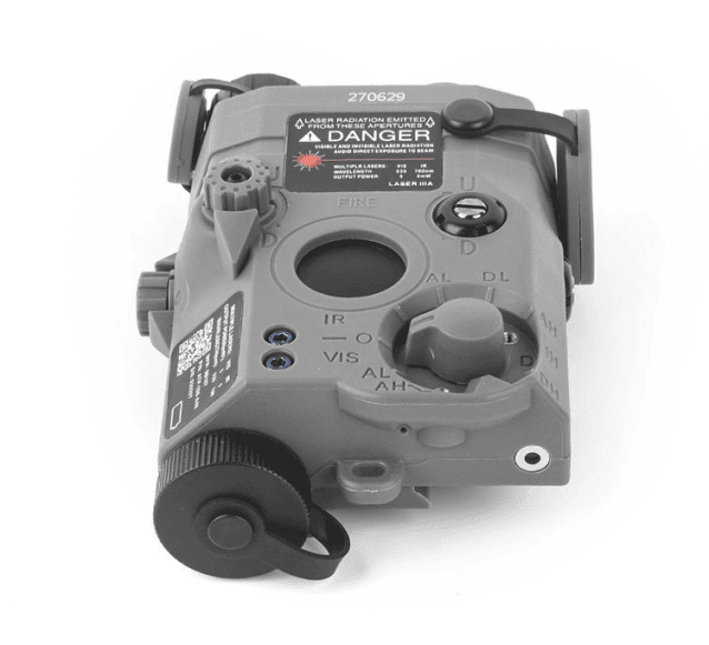 Rebel LA-PEQ-15 (Red Laser / IR Laser / White Light / Strobe) - Grey - Airsoft Torches & Laser Units - view 2