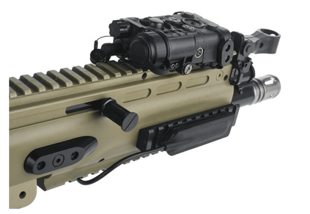 Rebel L3-NGAL Conventional Laser Module (Red Laser) - Black - Airsoft Torches & Laser Units - view 4