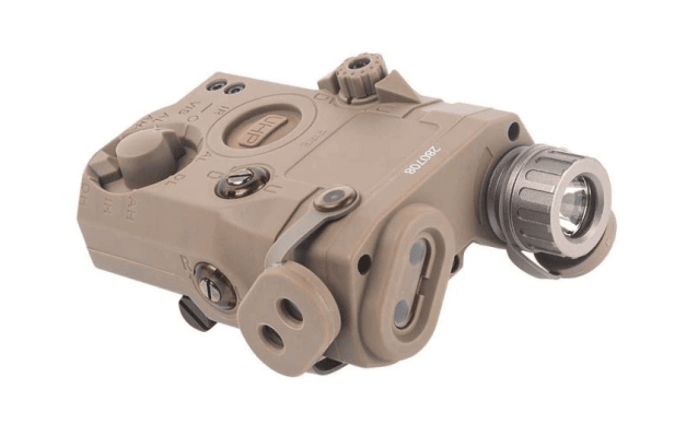 Rebel LA-5C UHP PEQ-15 (Red Laser) IR LED - Dark Earth - Airsoft Torches & Laser Units - view 6