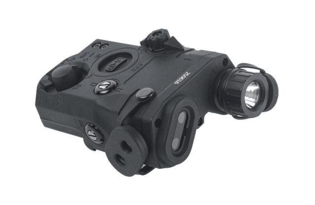 Rebel LA-5C UHP PEQ-15 (Red Laser) IR LED - Black - Airsoft Torches & Laser Units - view 2