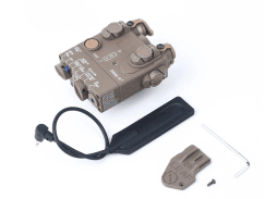 Rebel DBAL-A2 Dual Beam Aiming Laser (Red & IR) - Dark Earth