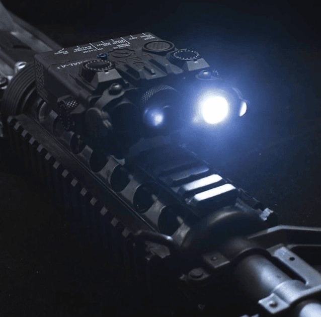 Rebel DBAL-A2 Dual Beam Aiming Laser (Red & IR) - Black - Airsoft Torches & Laser Units - view 5