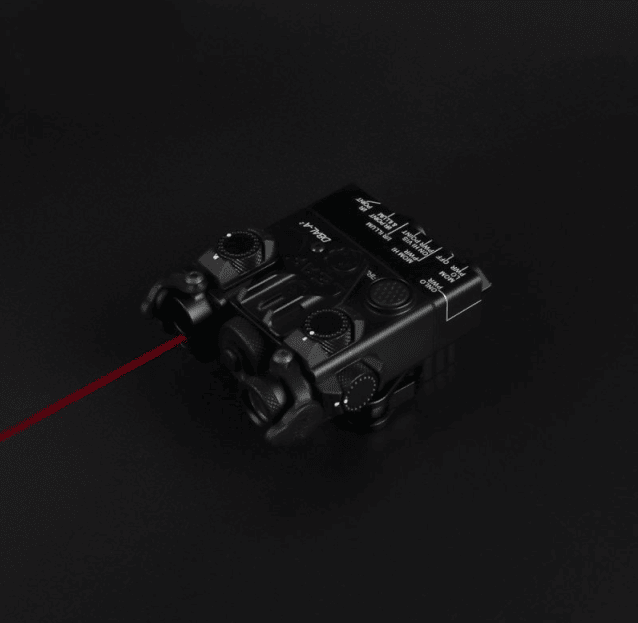 Rebel Aluminium DBAL-A2 Dual Beam Aiming Laser (Red & IR) - Black - Airsoft Torches & Laser Units - view 2