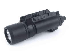 Rebel X300 Tactical 600 Lumen Pistol Flashlight - Black