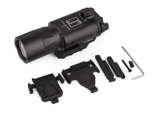 Rebel X300 ULTRA Tactical 1000 Lumen Flashlight - Black - Airsoft Torches & Laser Units - view 2