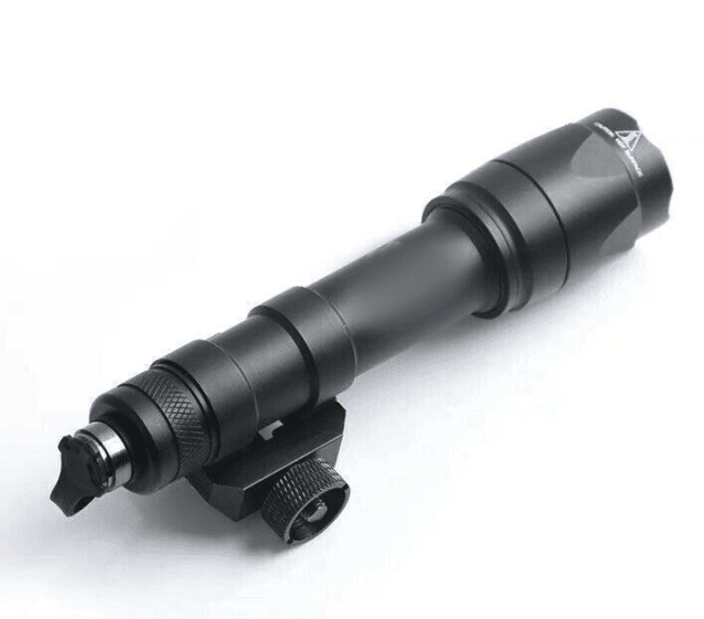 Rebel M600C 340 Lumen Tactical Flashlight + Dual Function Tape Switch - Black - Airsoft Torches & Laser Units - view 4
