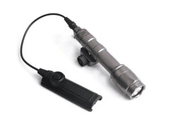 Rebel M600C 340 Lumen Tactical Flashlight + Dual Function Tape Switch - Dark Earth