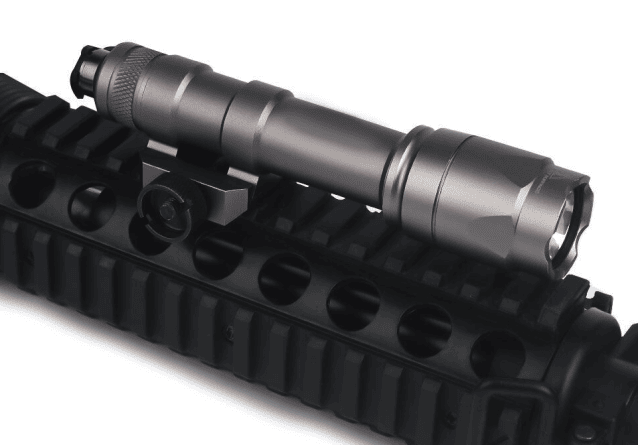 Rebel M600C 340 Lumen Tactical Flashlight + Dual Function Tape Switch - Dark Earth - Airsoft Torches & Laser Units - view 5