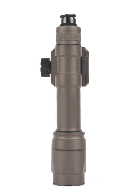 Rebel M600C 340 Lumen Tactical Flashlight + Dual Function Tape Switch - Dark Earth - Airsoft Torches & Laser Units - view 6