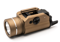 Rebel 1000 Lumen TLR-1 HL Tactical Flashlight - Dark Earth