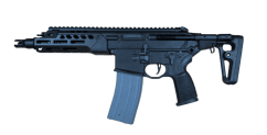 Well PRO MCX SBR Gas Blow Back Rifle (Polymer - MWS Compatible - WG10-7P)