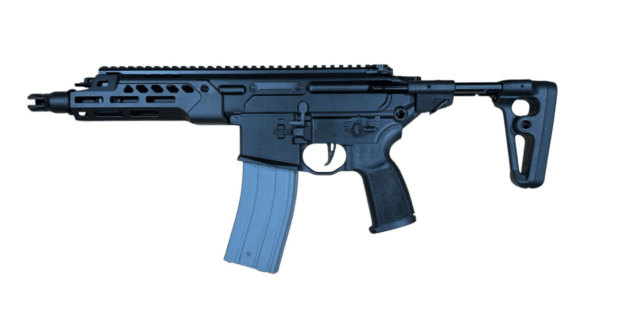 Well PRO MCX SBR Gas Blow Back Rifle (Metal - MWS Compatible - WG10-7M) - GBB Airsoft Gas Assault Rifles