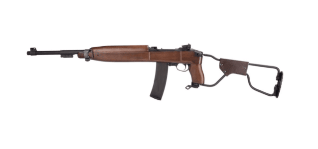King Arms M1A1 Paratrooper Blowback Rifle (Real Wood - Gas - KA-AG-261-WO) - King Arms