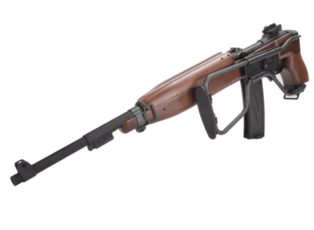 King Arms M1A1 Paratrooper Blowback Rifle (Real Wood - Gas - KA-AG-261-WO) - King Arms - view 3