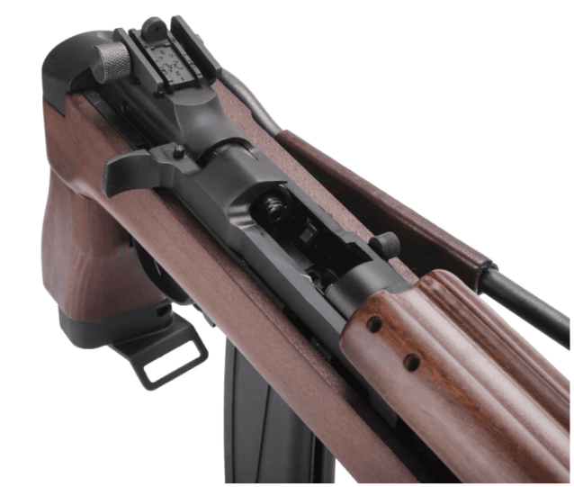 King Arms M1A1 Paratrooper Blowback Rifle (Real Wood - Gas - KA-AG-261-WO) - King Arms - view 8