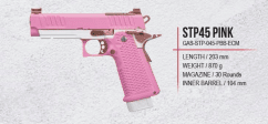 STP45 (EU) (TAFFY PINK) GBB PISTOL