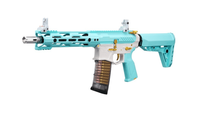 CM16 STEALTH 556 (MACARON BLUE) COMBAT MACHINE AEG - G&G - view 2