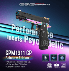 GPM1911 CP (RAINBOW EDITION) GBB PISTOL