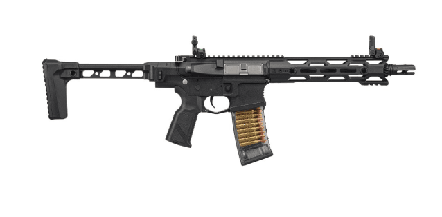 CM16 COMPACT 556 (BLACK) COMBAT MACHINE AEG - G&G - view 4