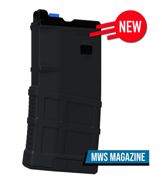 VMAR SERIES MWS MAGAZINE (VP) 25R - BLACK - Airsoft GBB Rifle Magazines