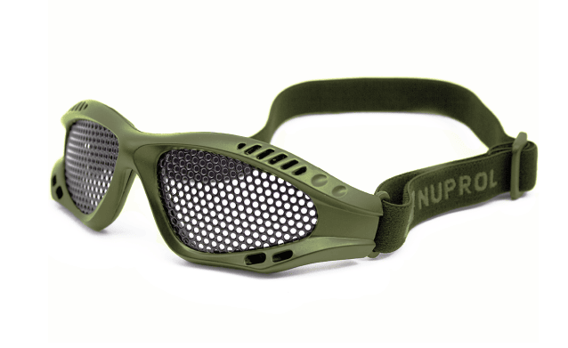 MESH EYE PROTECTION (SMALL) GREEN - Airsoft Eye Protection